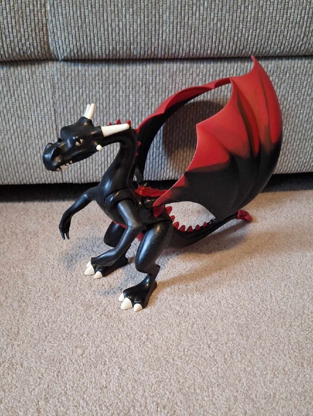 Playmobil Large Dragon Black And Red